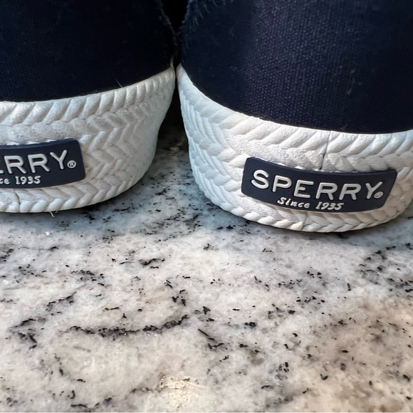 Sperry Canvas Sneaker Slip-Ons Sz.9 - Picture 4 of 7